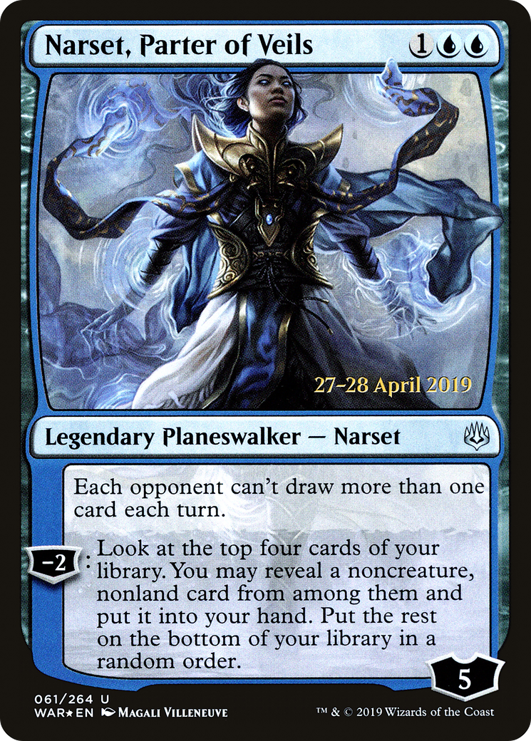 Narset, Parter of Veils (PRE-61S) -  Foil