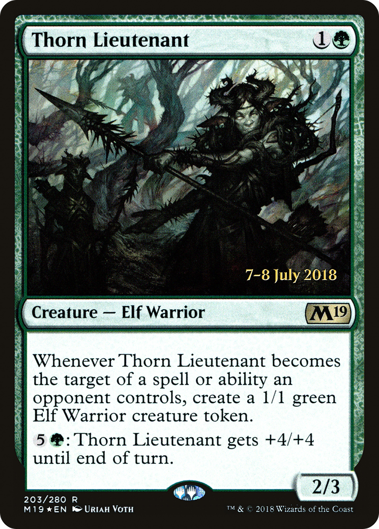 Thorn Lieutenant (PRE-203S) -  Foil