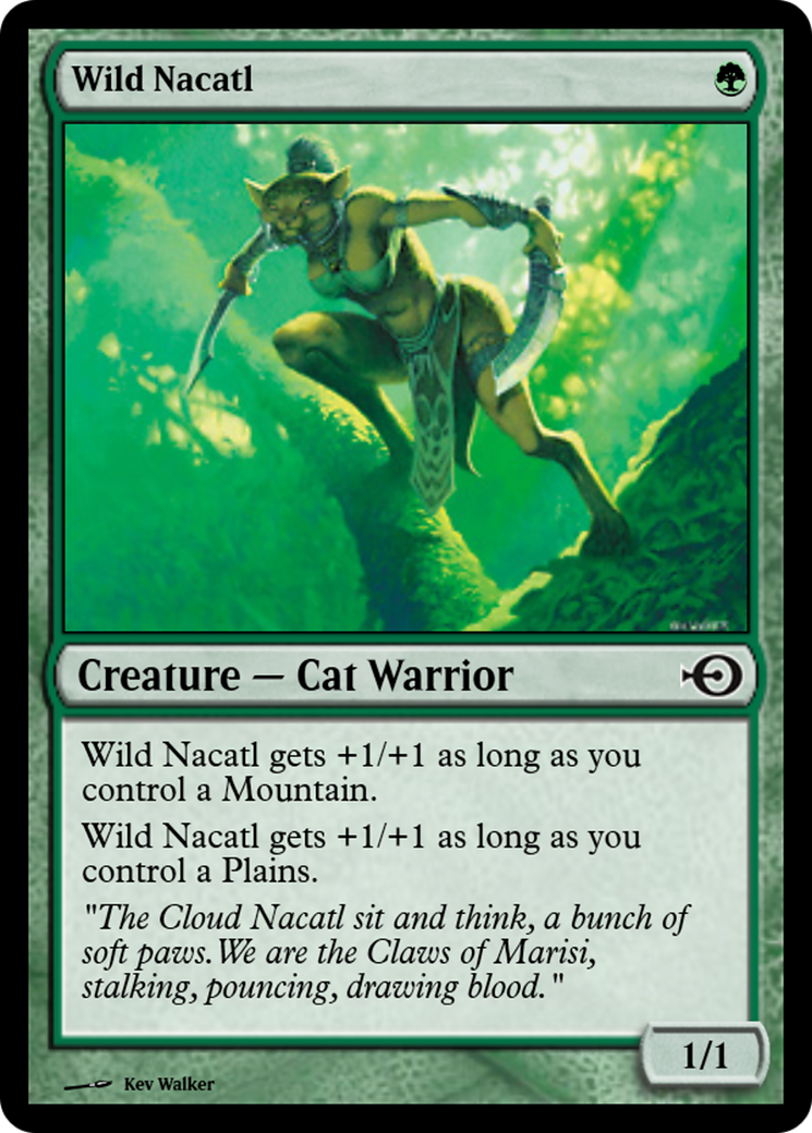 Wild Nacatl (PRM-37851) -  Foil