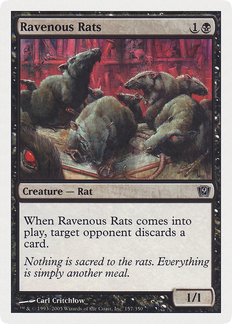 Ravenous Rats (9ED-157) -