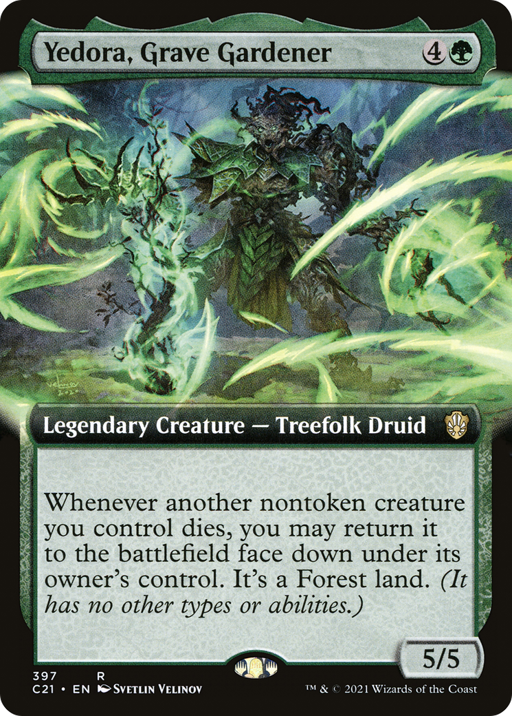 Yedora, Grave Gardener (C21-397) - : (Extended Art)