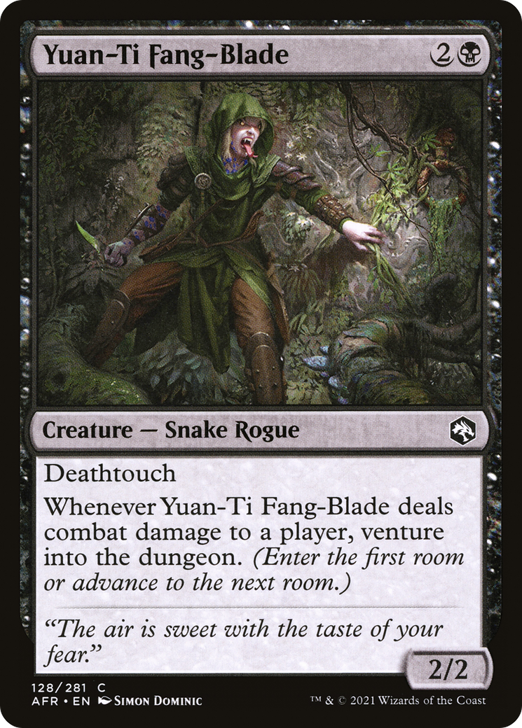 Yuan-Ti Fang-Blade (AFR-128) -  Foil