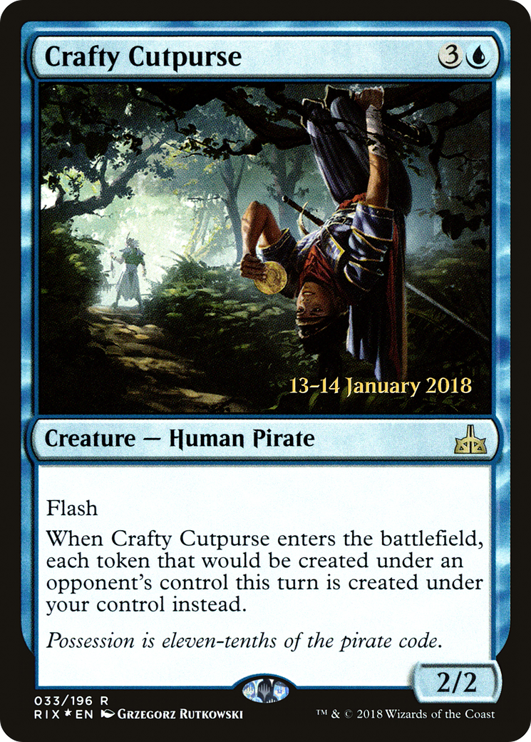 Crafty Cutpurse (PRE-33S) -  Foil