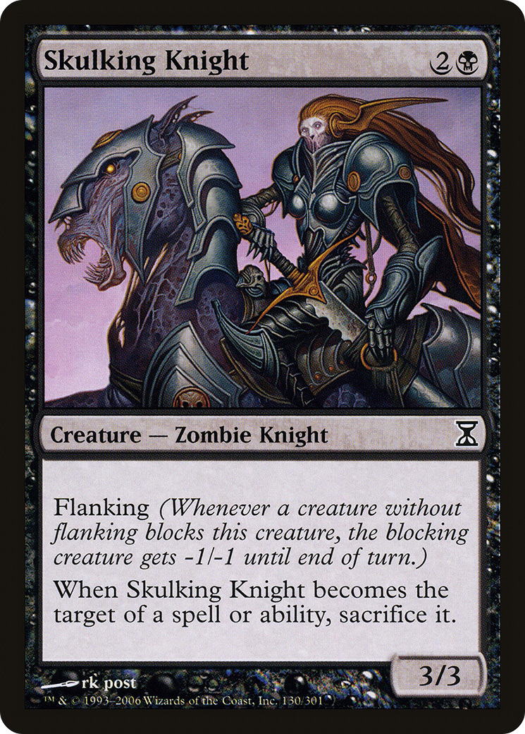 Skulking Knight (TSP-130) -  Foil