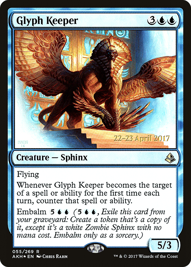 Glyph Keeper (PRE-55S) -  Foil