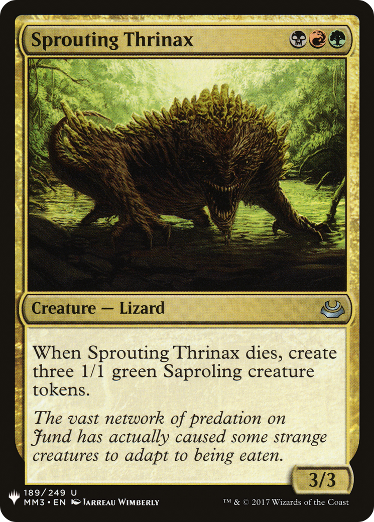 Sprouting Thrinax (LIST-MM3-189) -