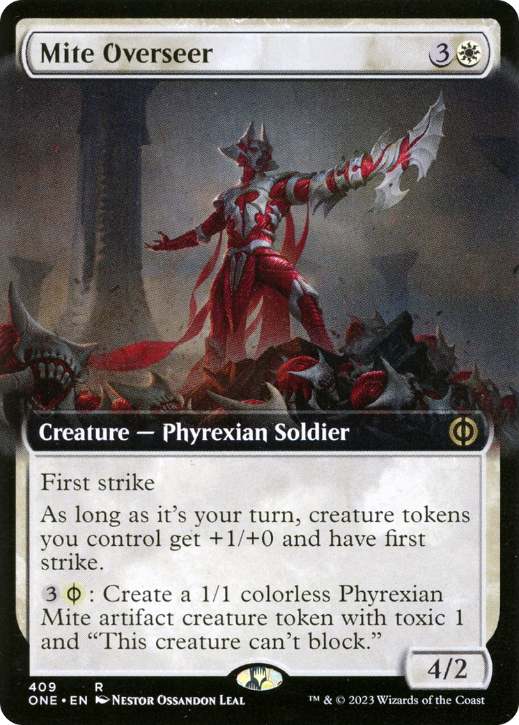 Mite Overseer (ONE-409) - : (Extended Art) Foil