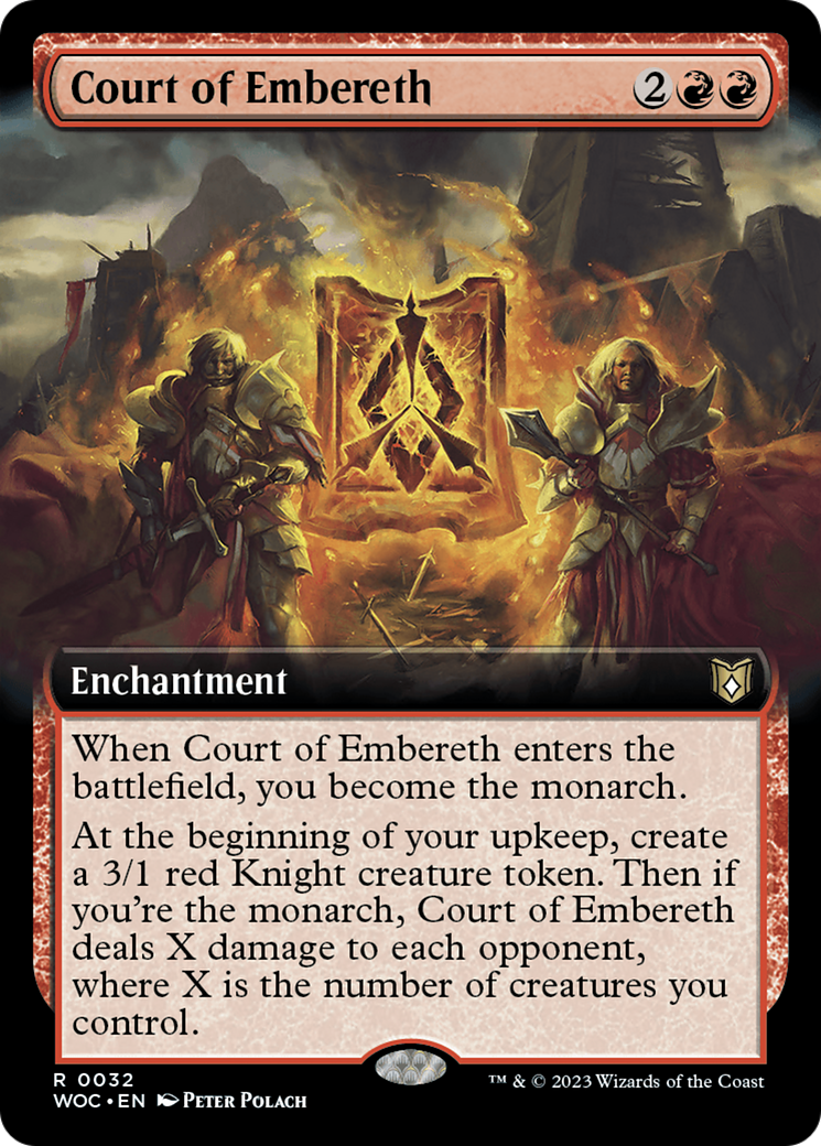 Court of Embereth (WOC-032) - : (Extended Art) Foil