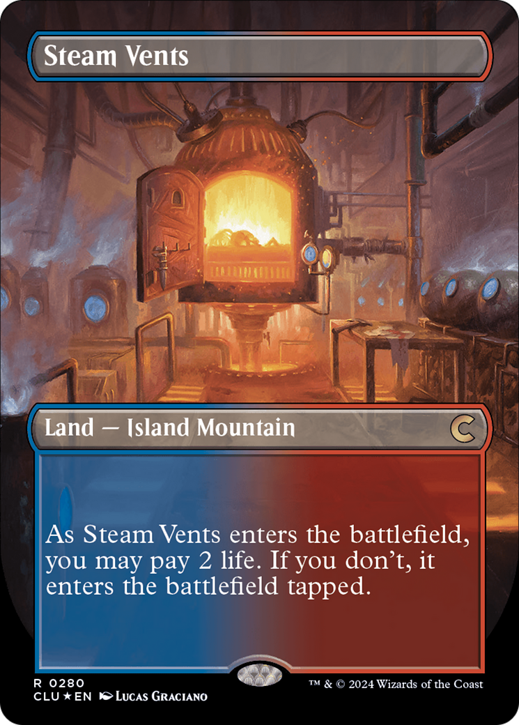 Steam Vents (CLU-280) -  (Borderless) Foil