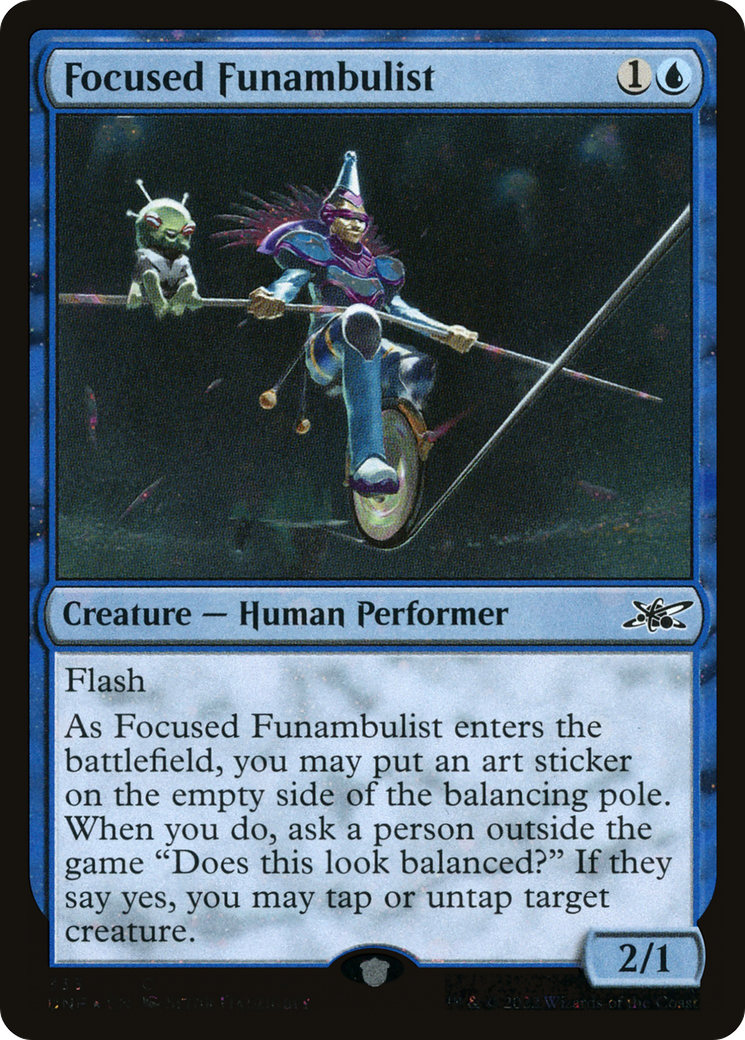 Focused Funambulist (UNF-333) -  Foil