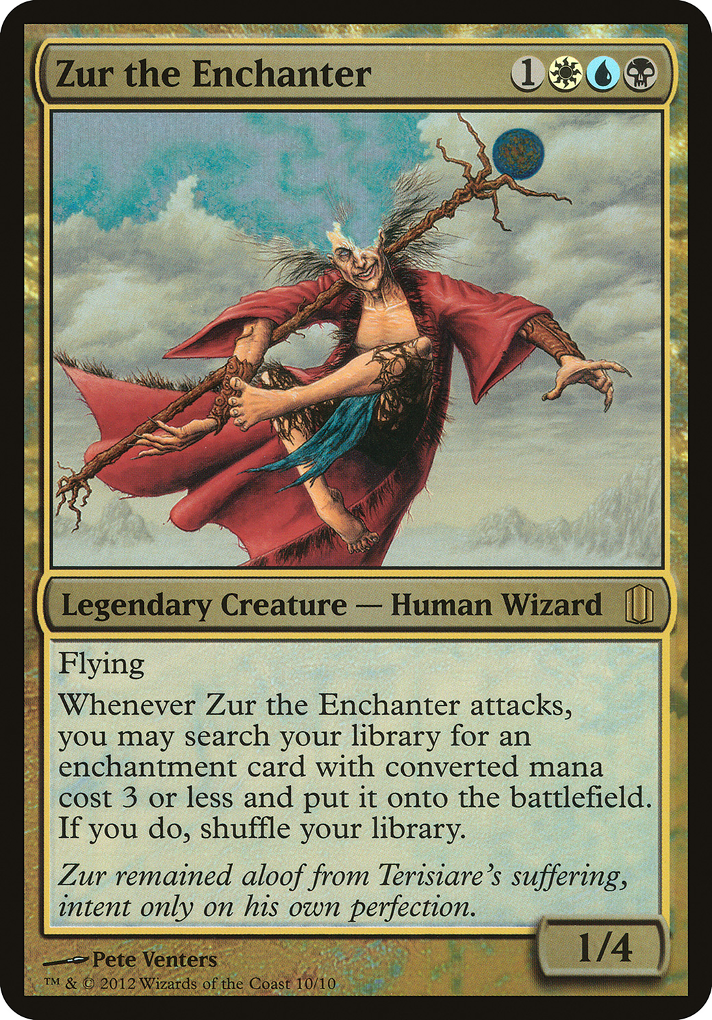 Zur the Enchanter (OVER-010) -  Foil