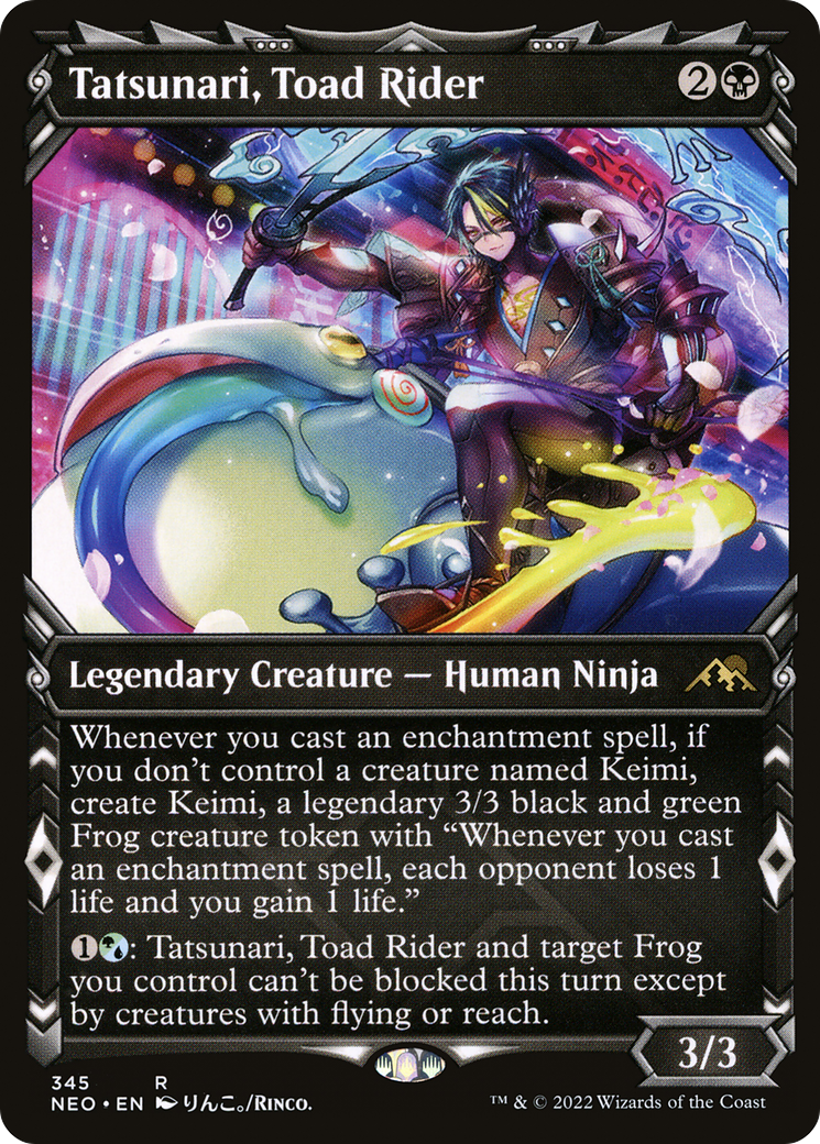 Tatsunari, Toad Rider (NEO-345) - : (Showcase) Foil