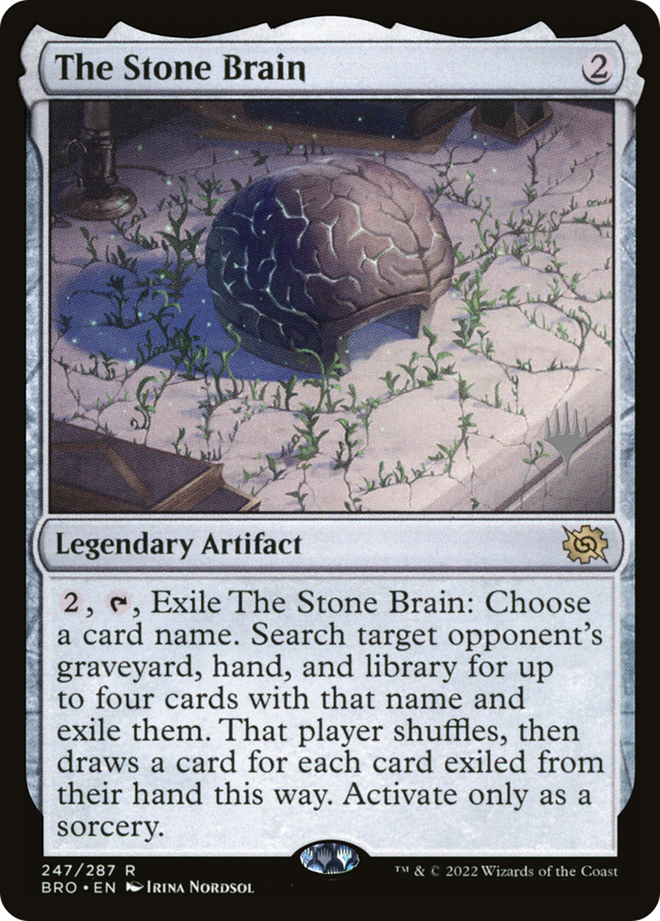 The Stone Brain (PPBRO-247P) -  Foil