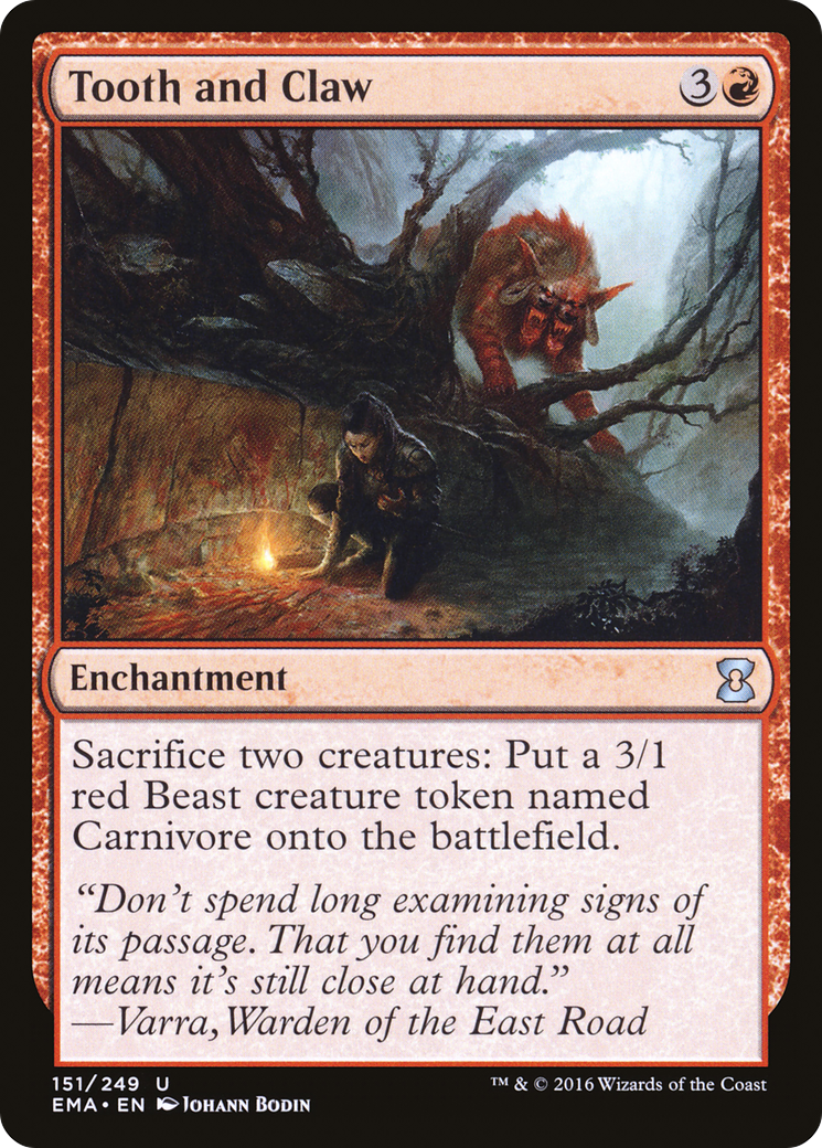 Tooth and Claw (EMA-151) -  Foil