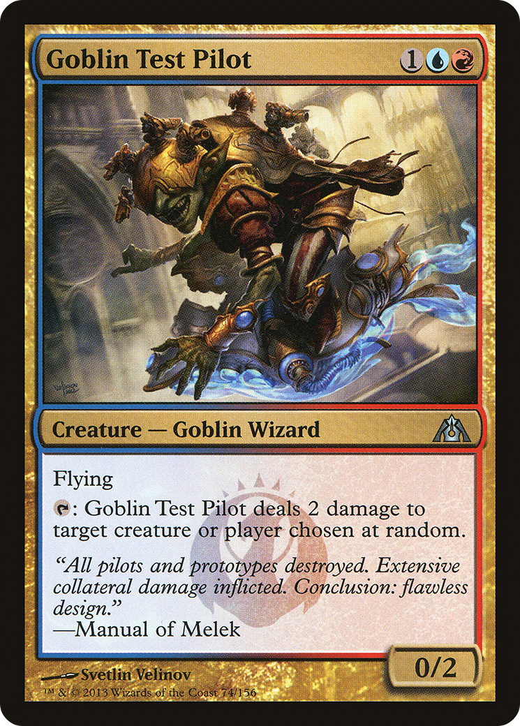 Goblin Test Pilot (DGM-074) -