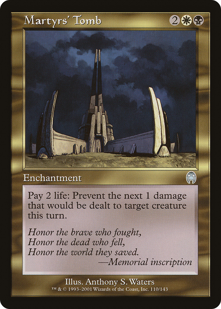 Martyrs' Tomb (APC-110) -  Foil