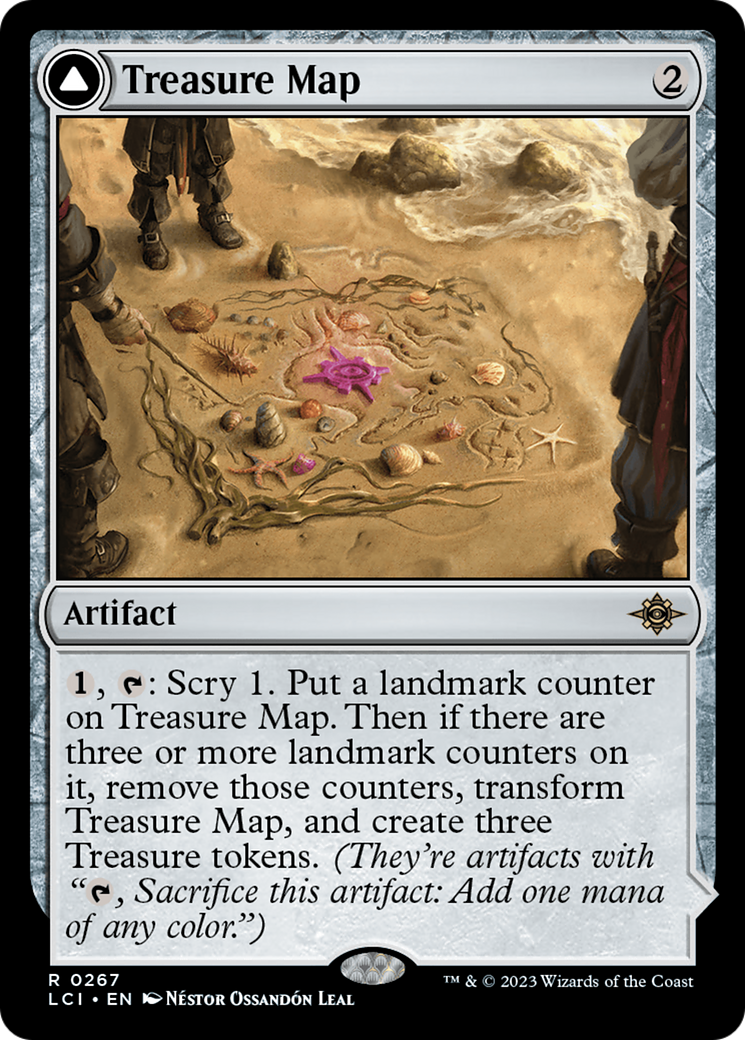 Treasure Map // Treasure Cove (LCI-267) -  Foil