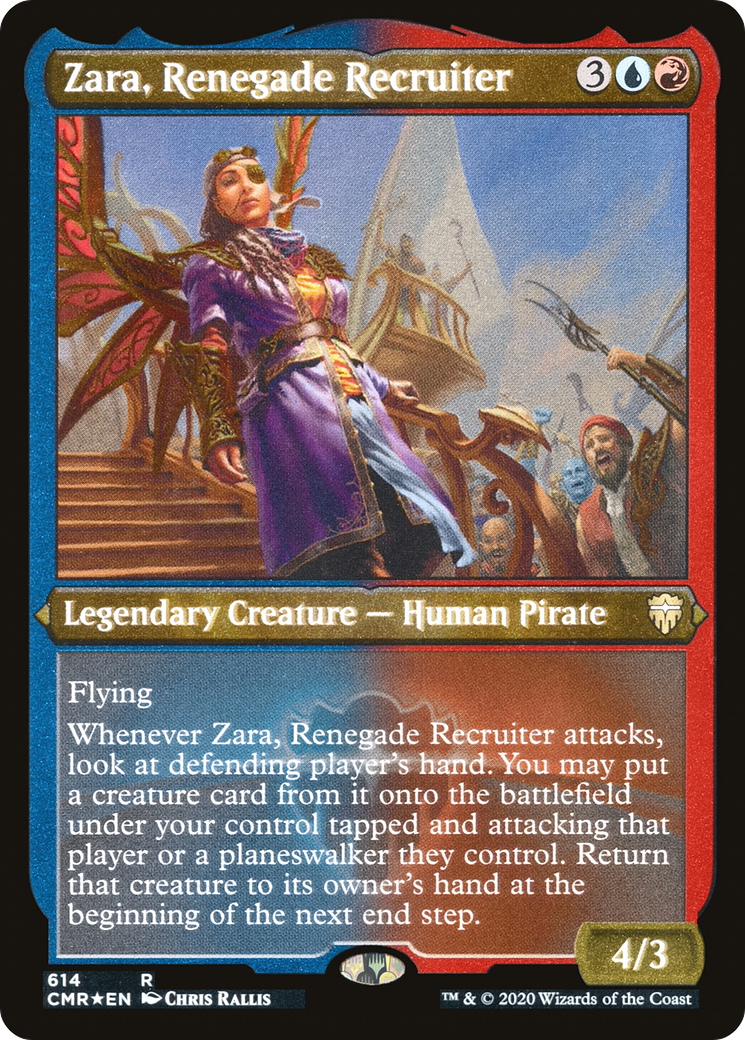 Zara, Renegade Recruiter (CMR-614) -  Etched Foil