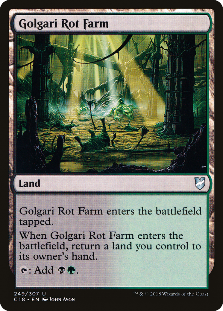 Golgari Rot Farm (C18-249) -