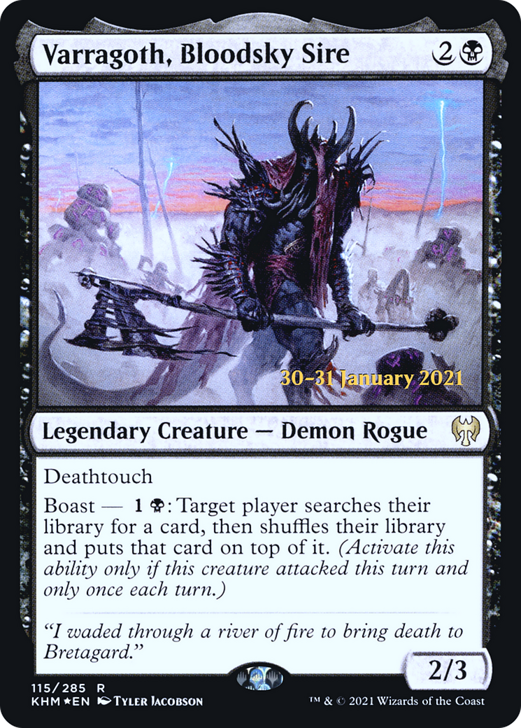 Varragoth, Bloodsky Sire (PRE-115S) -  Foil