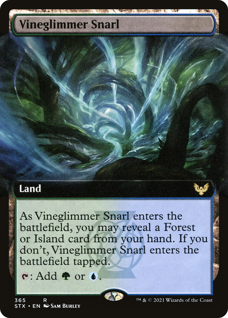 Vineglimmer Snarl (STX-365) - : (Extended Art)