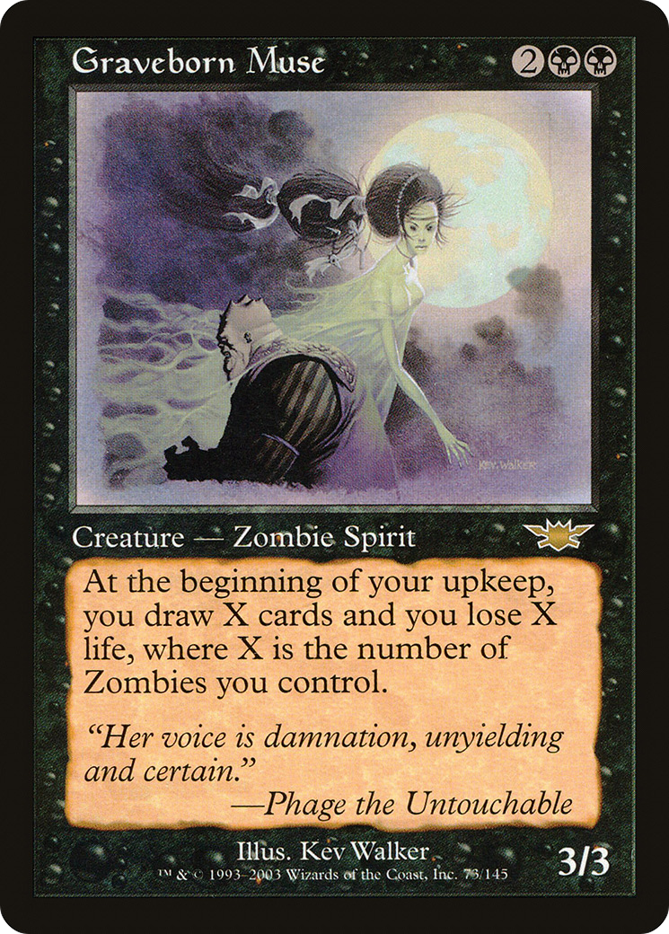 Graveborn Muse (LGN-073) -  Foil