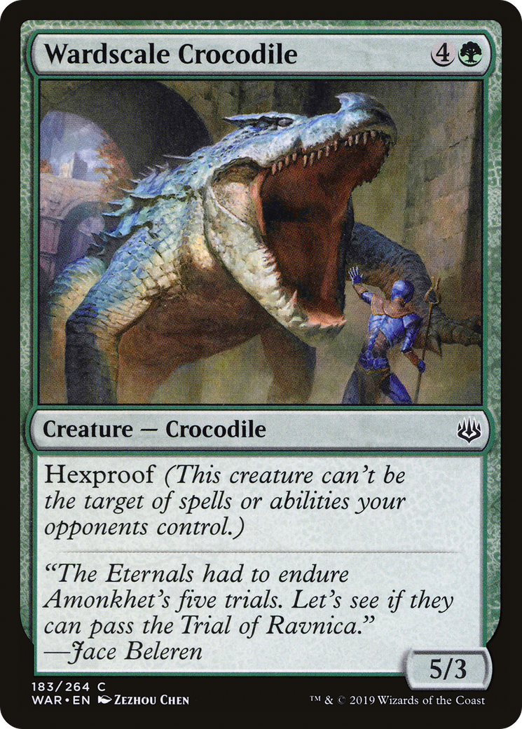 Wardscale Crocodile (WAR-183) -  Foil