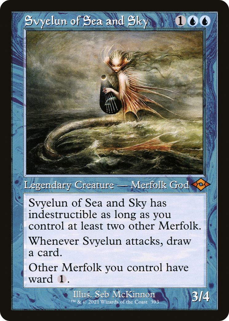 Svyelun of Sea and Sky (MH2-393) -  Etched Foil