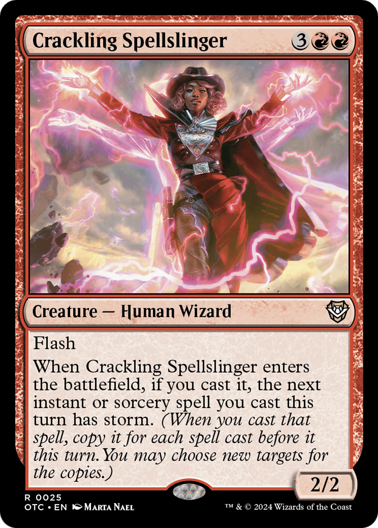 Crackling Spellslinger (OTC-025) -