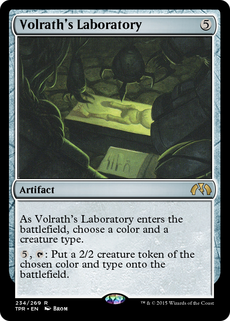 Volrath's Laboratory (TPR-234) -  Foil