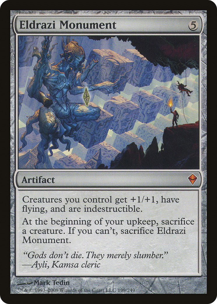 Eldrazi Monument (ZEN-199) -  Foil