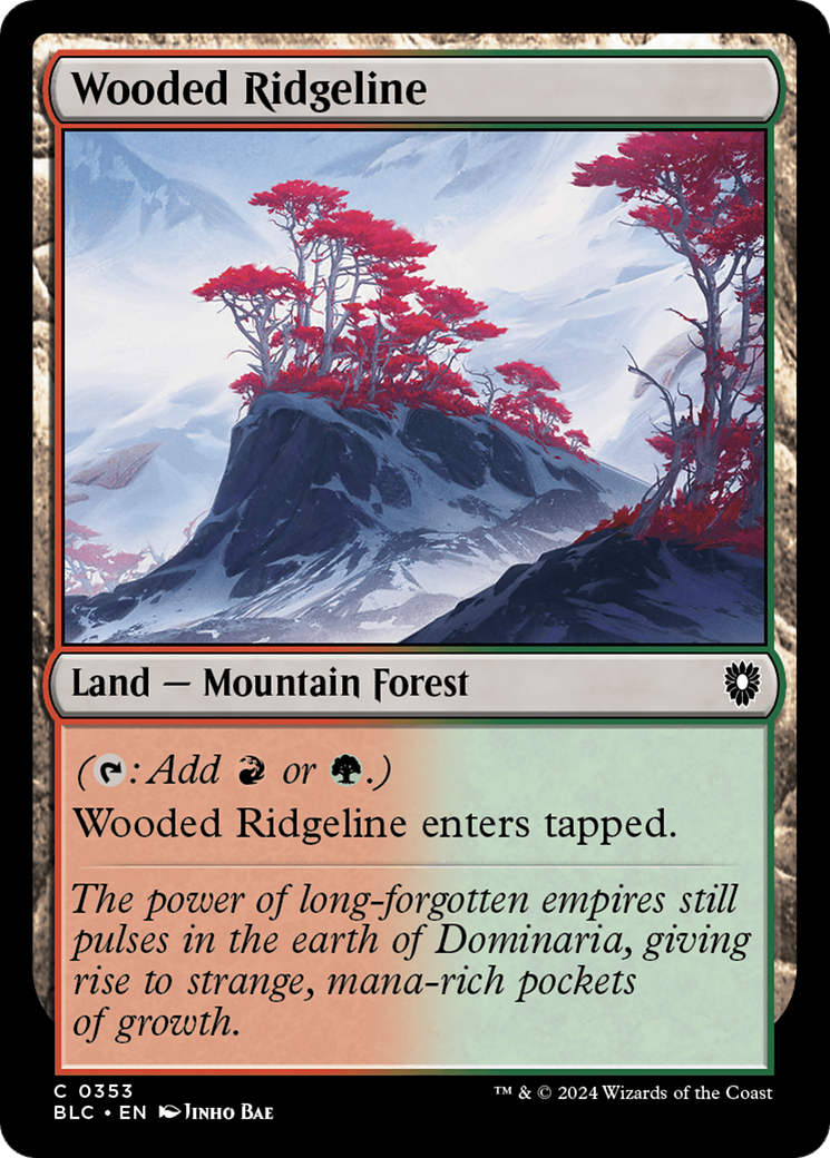 Wooded Ridgeline (BLC-353) -