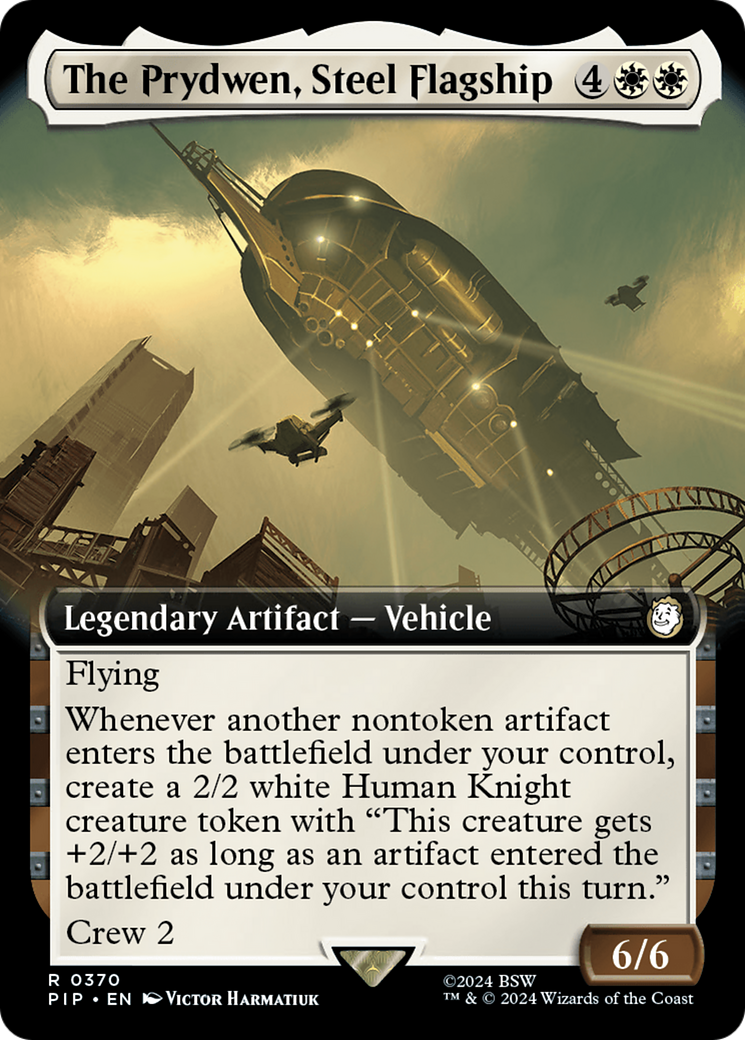 The Prydwen, Steel Flagship (PIP-370) - : (Extended Art) Foil