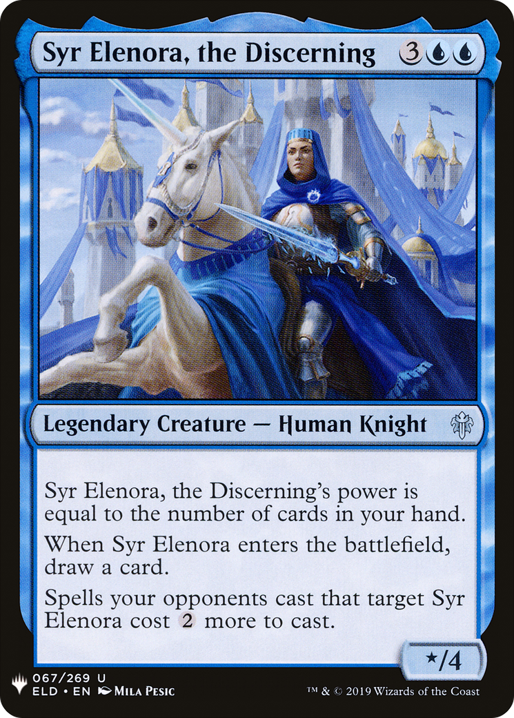 Syr Elenora, the Discerning (LIST-ELD-67) -