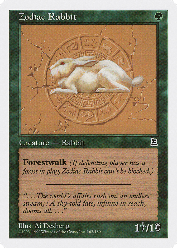 Zodiac Rabbit (PTK-162) -