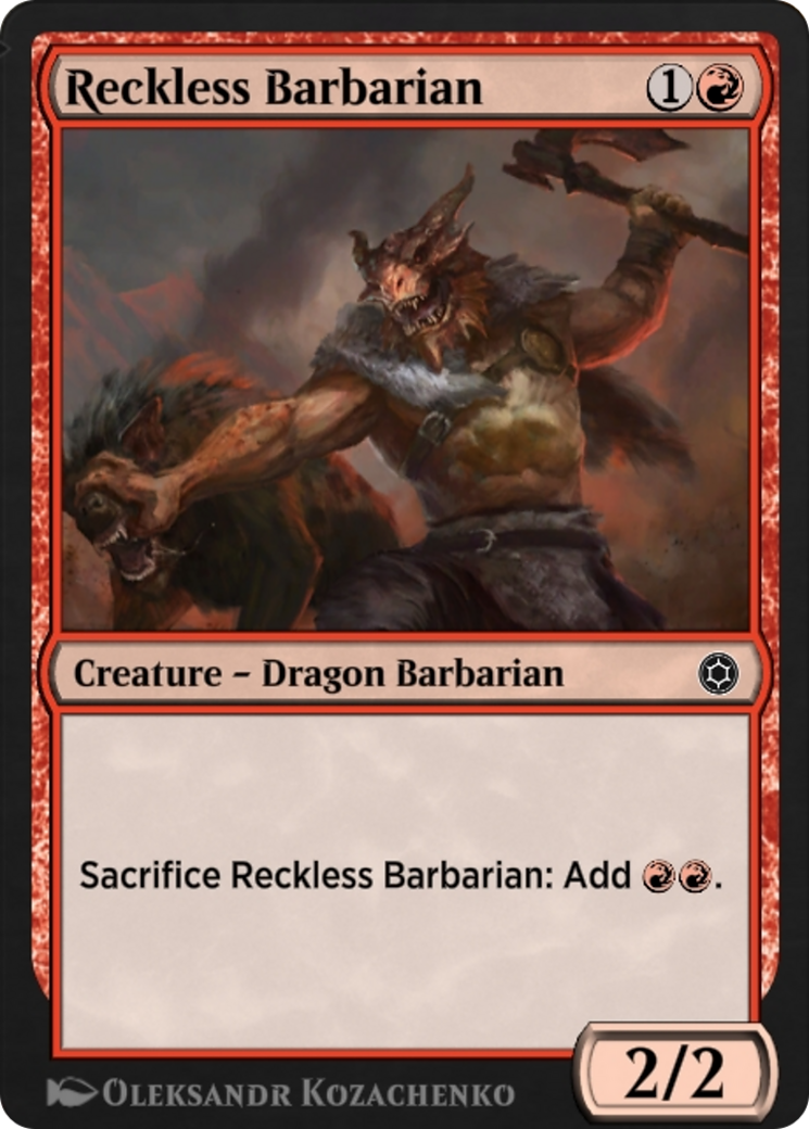 Reckless Barbarian (HBG-187) -