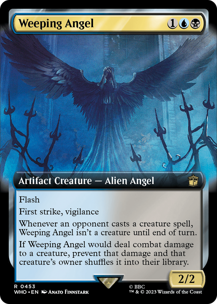 Weeping Angel (WHO-453) - : (Extended Art) Foil