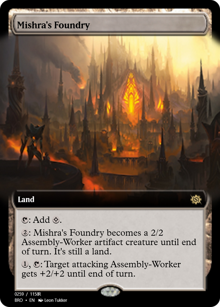 Mishra's Foundry (PRM-105868) -  Foil