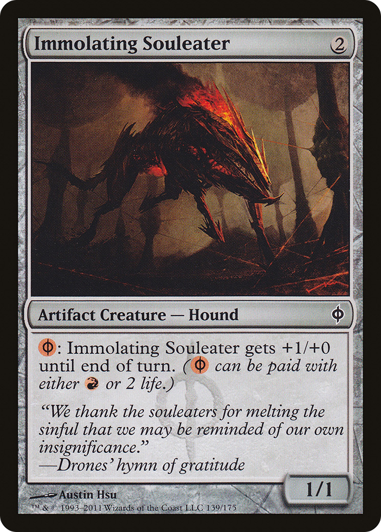 Immolating Souleater (NPH-139) -  Foil