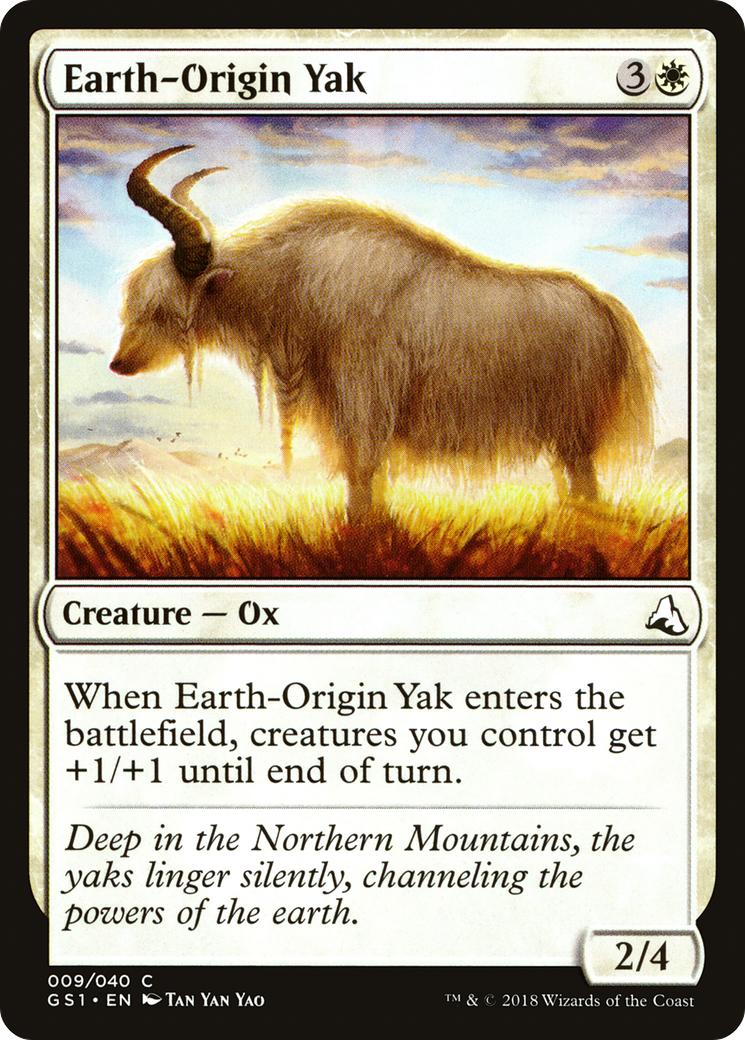 Earth-Origin Yak (GS1-009) -