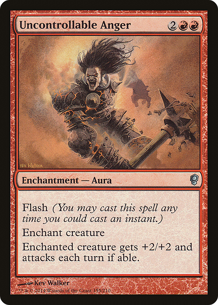 Uncontrollable Anger (CNS-155) -  Foil