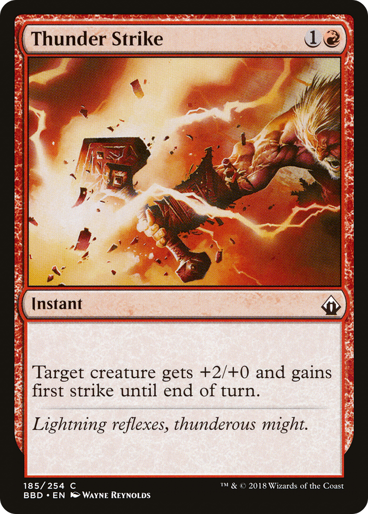 Thunder Strike (BBD-185) -  Foil