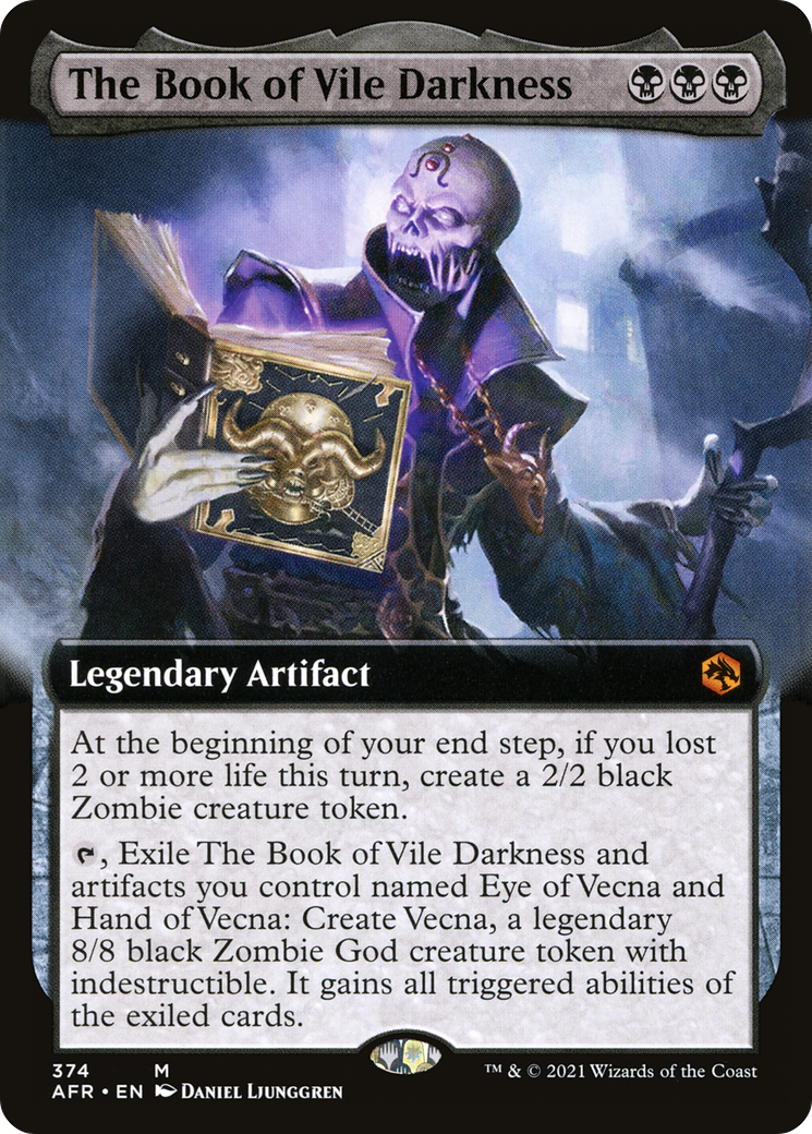 The Book of Vile Darkness (AFR-374) - : (Extended Art) Foil