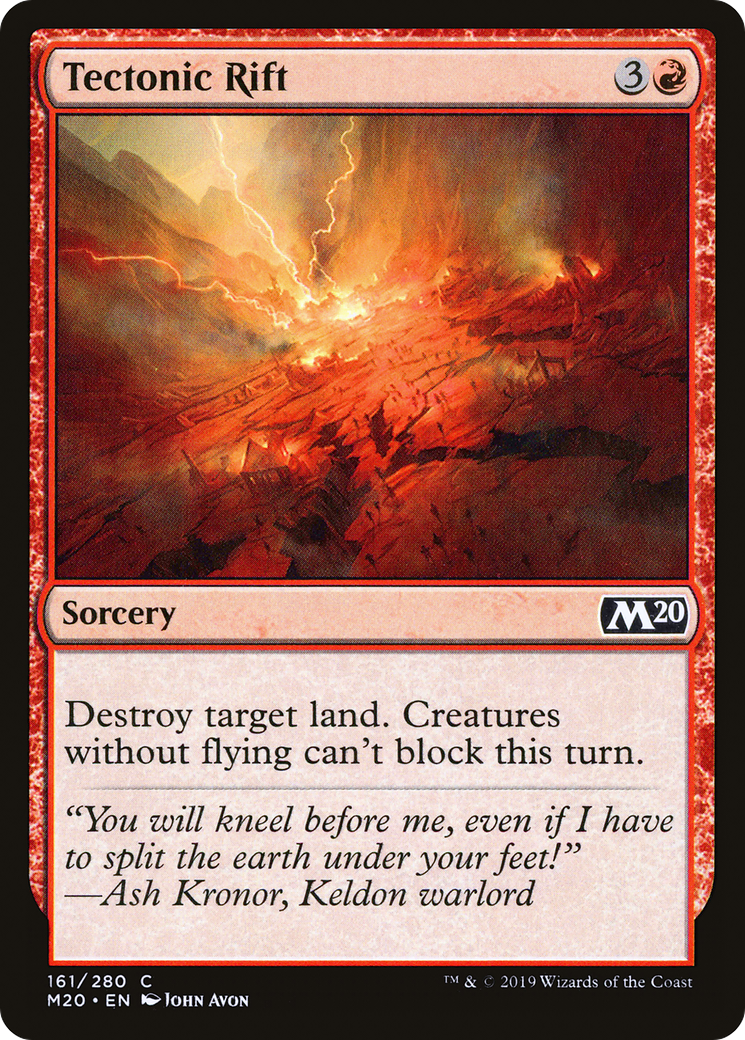 Tectonic Rift (M20-161) -  Foil