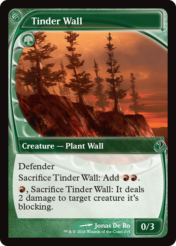 Tinder Wall (MB2-215) -  Foil