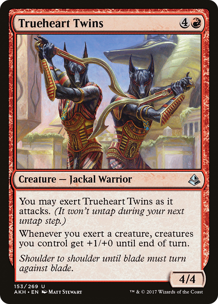 Trueheart Twins (AKH-153) -  Foil