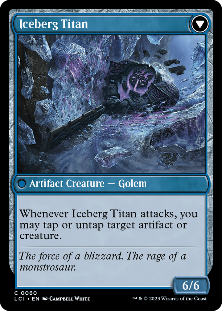 Inverted Iceberg // Iceberg Titan (LCI-060) -  Foil