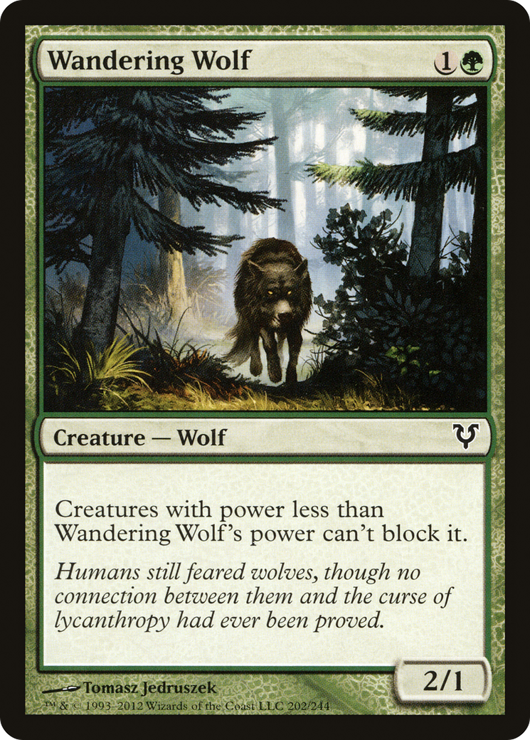 Wandering Wolf (AVR-202) -  Foil