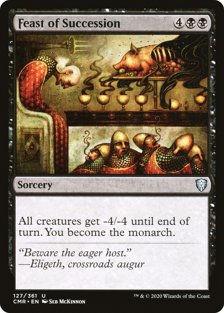 Feast of Succession (CMR-127) -  Foil