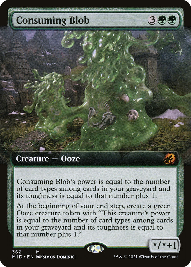 Consuming Blob (MID-362) - : (Extended Art)